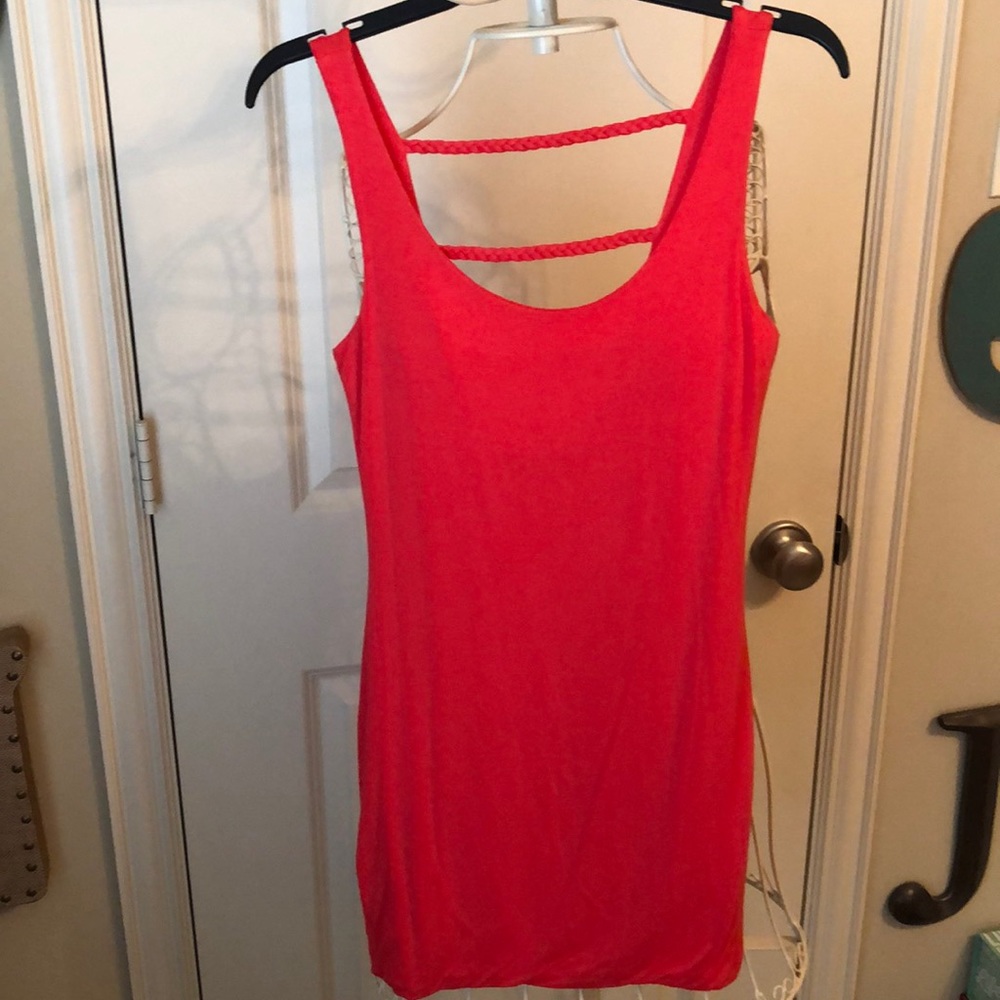 ❤️Cute Coral fitted dress ❤️